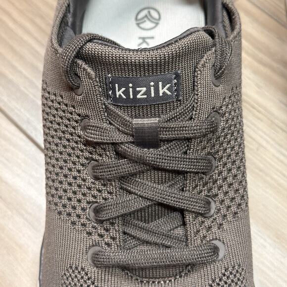 KIZIK Lima Shoes Size Men 9 / Womens 10.5 Unisex Gray Breathable Knit Hands Free - Picture 5 of 9